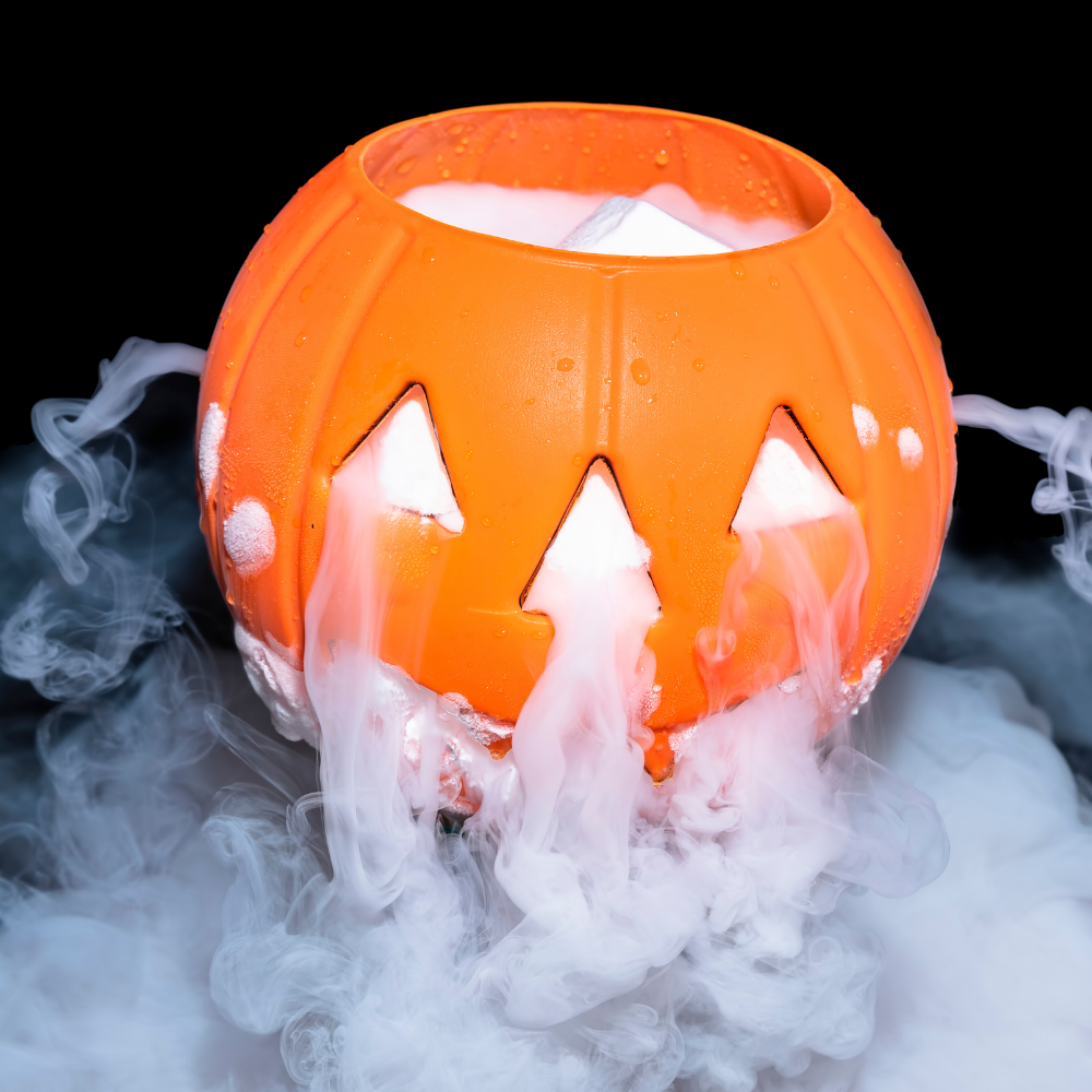 Créer de la Fumée pour Halloween avec de la Glace Carbonique